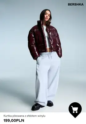 Bershka - gazetka promocyjna KURTKI pikowane damskie od piątku 07.11  - strona 10