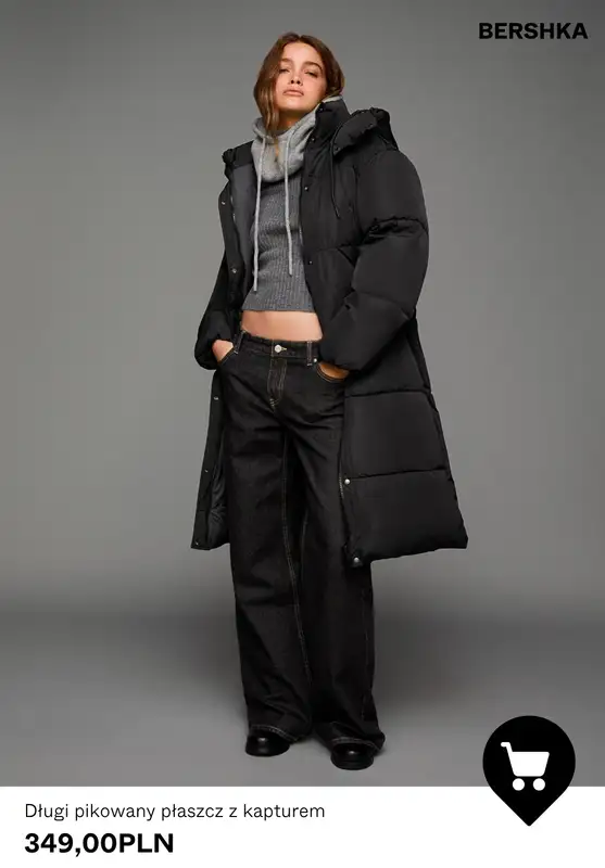 Bershka - gazetka promocyjna KURTKI pikowane damskie od piątku 07.11  - strona 6