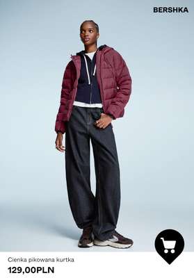 Bershka - gazetka promocyjna KURTKI pikowane damskie od piątku 07.11  - strona 9