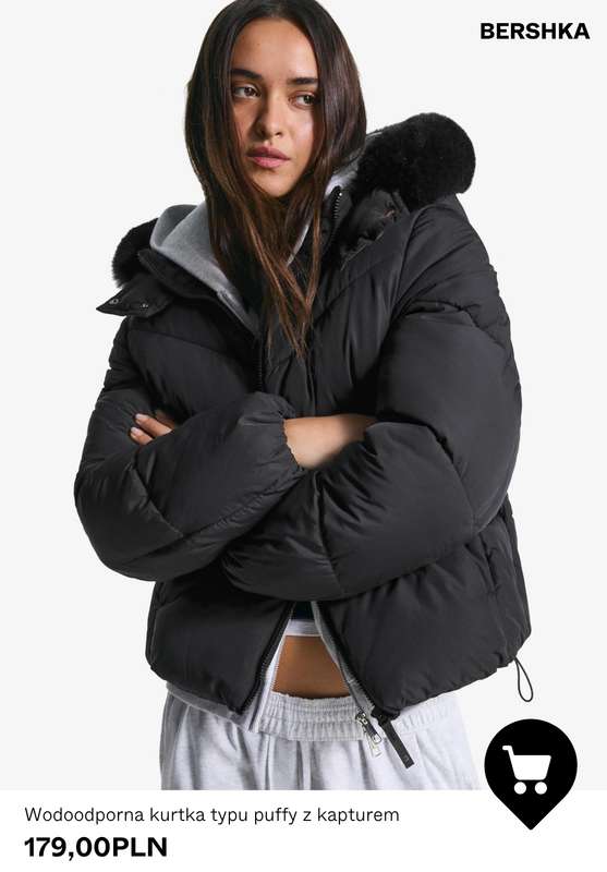 Bershka - gazetka promocyjna KURTKI pikowane damskie od piątku 07.11  - strona 2