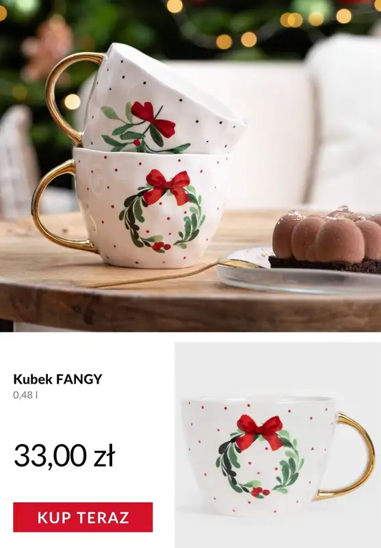 Homla - gazetka promocyjna Kubki świąteczne od poniedziałku 10.11  - strona 7