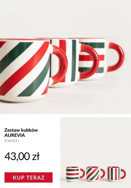 Homla - gazetka promocyjna Kubki świąteczne od poniedziałku 10.11  - strona 9