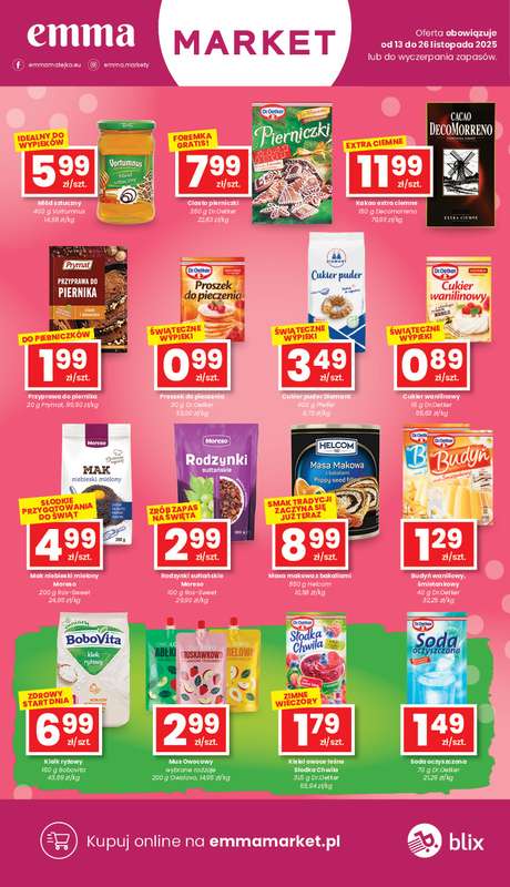 emma MARKET - gazetka promocyjna Gazetka od czwartku 13.11 do środy 26.11 - strona 12
