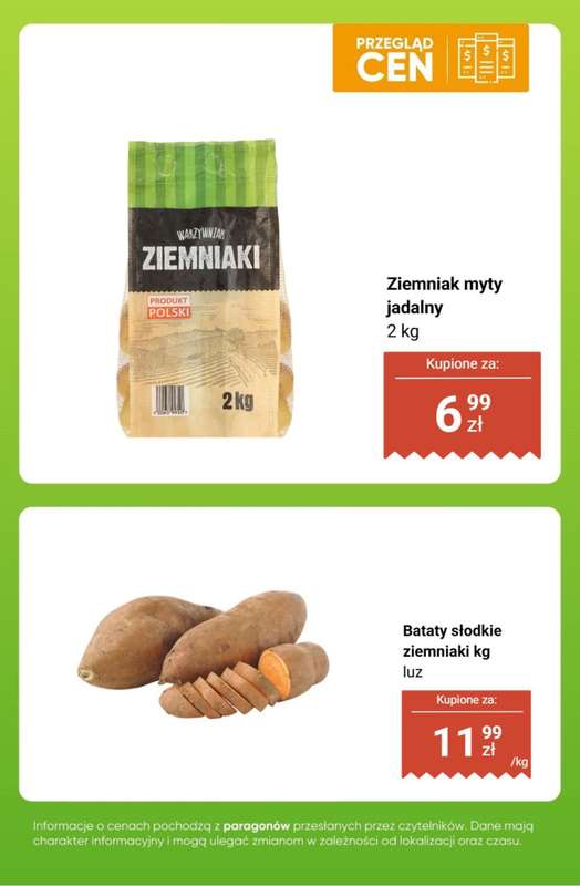 Biedronka - gazetka promocyjna Owoce i warzywa - przegląd cen od poniedziałku 10.11 do soboty 15.11 - strona 7