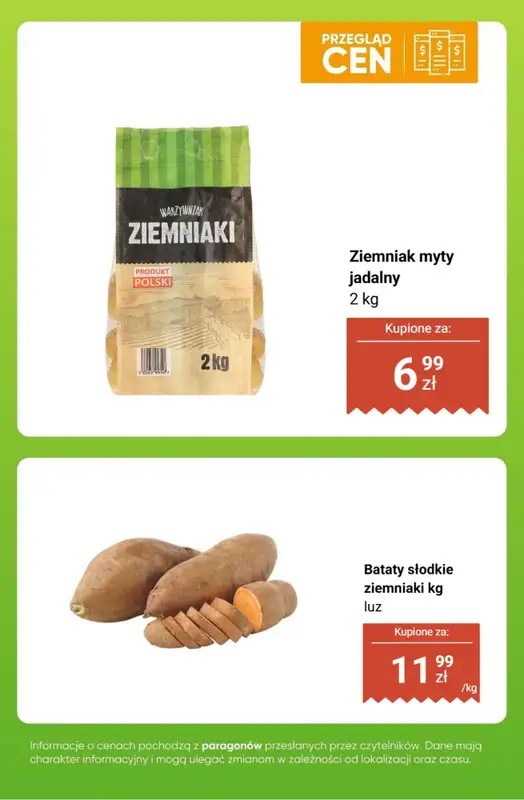 Biedronka - gazetka promocyjna Owoce i warzywa - przegląd cen od poniedziałku 10.11 do soboty 15.11 - strona 7