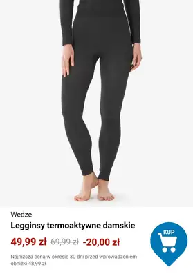Decathlon - gazetka promocyjna Bielizna termoaktywna dla całej rodziny od niedzieli 09.11  - strona 3