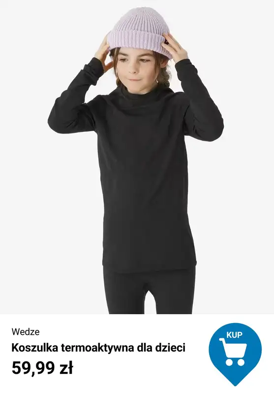 Decathlon - gazetka promocyjna Bielizna termoaktywna dla całej rodziny od niedzieli 09.11  - strona 4