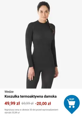Decathlon - gazetka promocyjna Bielizna termoaktywna dla całej rodziny od niedzieli 09.11  - strona 2