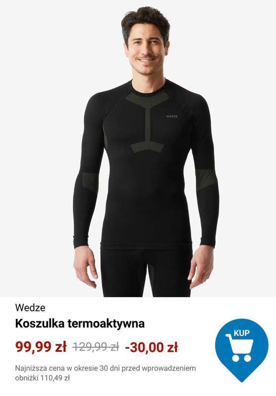 Decathlon - gazetka promocyjna Bielizna termoaktywna dla całej rodziny od niedzieli 09.11  - strona 12