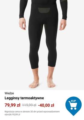 Legginsy termoaktywne