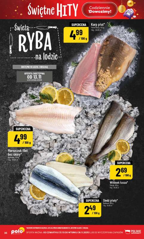 POLOmarket - gazetka promocyjna Gazetka od środy 12.11 do wtorku 18.11 - strona 36