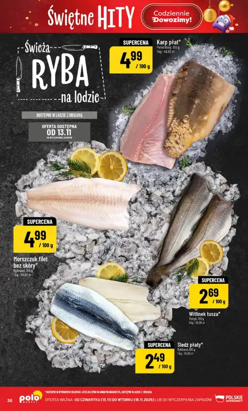 POLOmarket - gazetka promocyjna Gazetka od środy 12.11 do wtorku 18.11 - strona 36