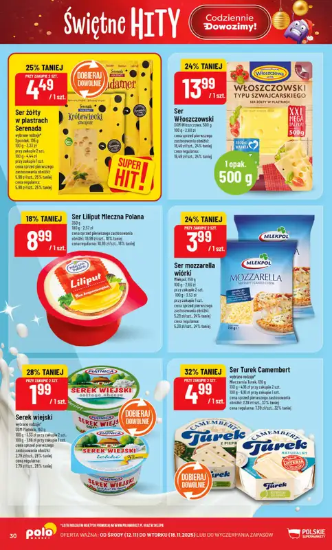 POLOmarket - gazetka promocyjna Gazetka od środy 12.11 do wtorku 18.11 - strona 30