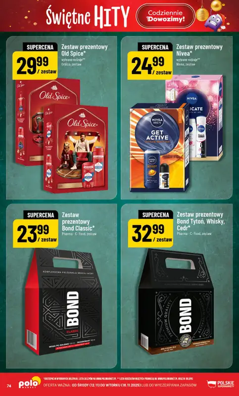 POLOmarket - gazetka promocyjna Gazetka od środy 12.11 do wtorku 18.11 - strona 74