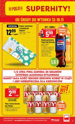 POLOmarket - gazetka promocyjna Gazetka od środy 12.11 do wtorku 18.11 - strona 5