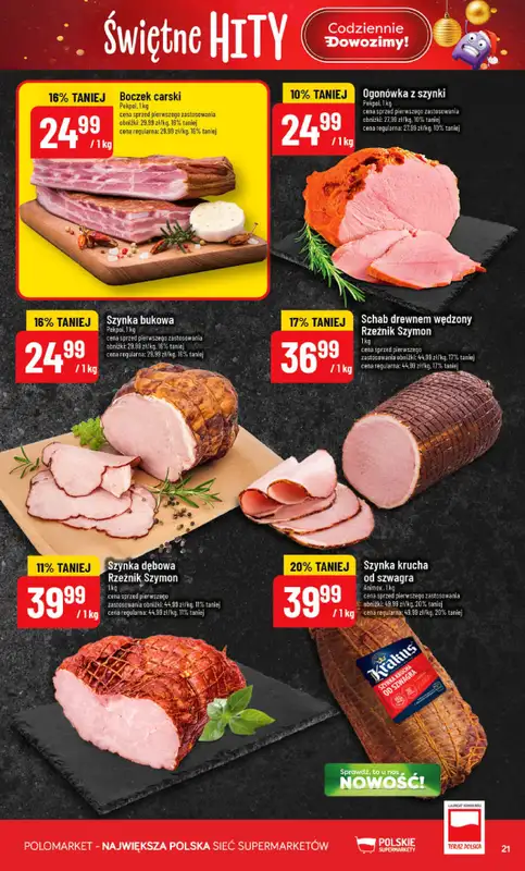 POLOmarket - gazetka promocyjna Gazetka od środy 12.11 do wtorku 18.11 - strona 21
