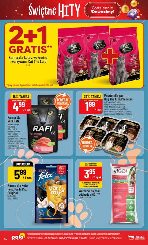 POLOmarket - gazetka promocyjna Gazetka od środy 12.11 do wtorku 18.11 - strona 62