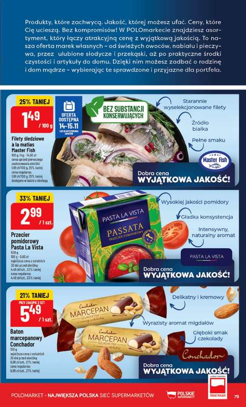 POLOmarket - gazetka promocyjna Gazetka od środy 12.11 do wtorku 18.11 - strona 79
