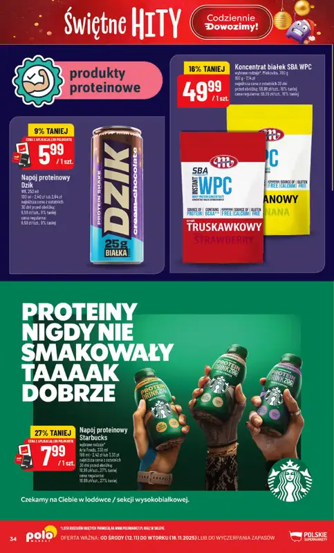 POLOmarket - gazetka promocyjna Gazetka od środy 12.11 do wtorku 18.11 - strona 34