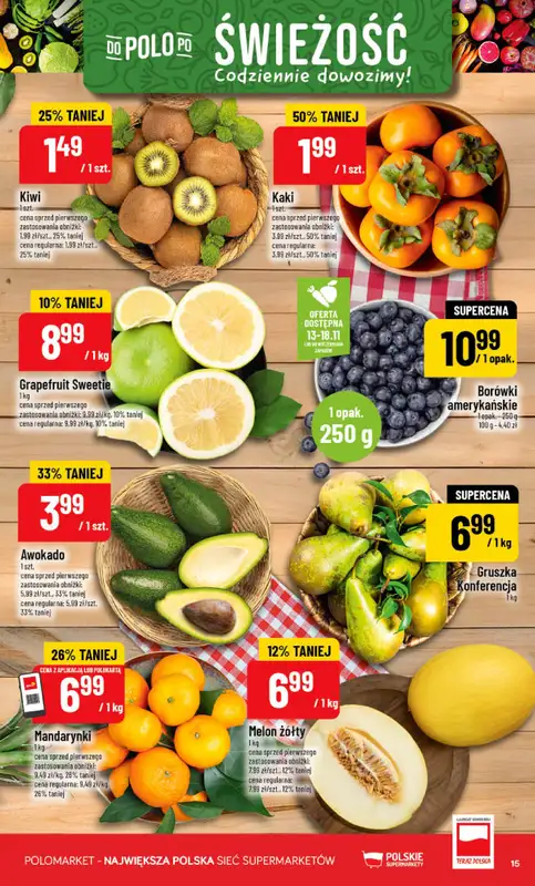 POLOmarket - gazetka promocyjna Gazetka od środy 12.11 do wtorku 18.11 - strona 15