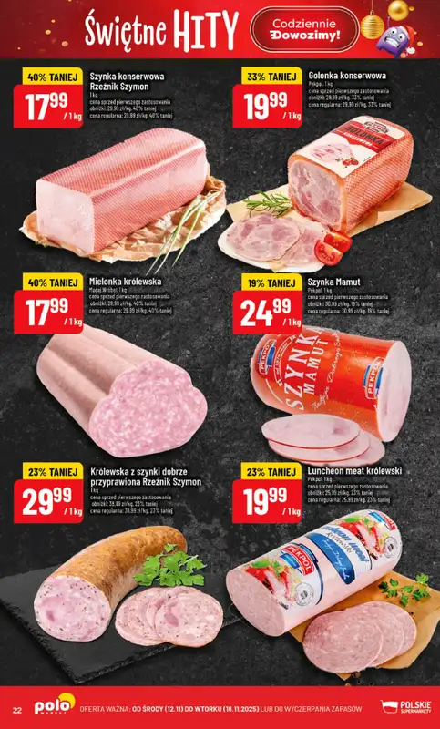POLOmarket - gazetka promocyjna Gazetka od środy 12.11 do wtorku 18.11 - strona 22