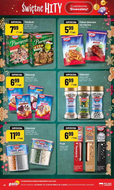 POLOmarket - gazetka promocyjna Gazetka od środy 12.11 do wtorku 18.11 - strona 46