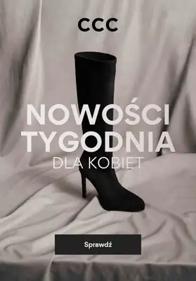 CCC - gazetka promocyjna Nowości tygodnia - dla Kobiet od niedzieli 09.11 do czwartku 13.11