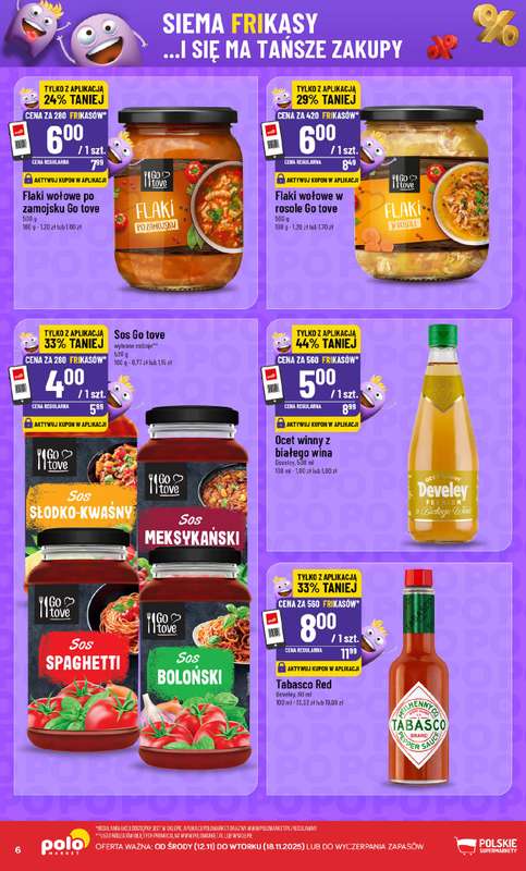 POLOmarket - gazetka promocyjna Frikasowy Katalog od środy 12.11 do wtorku 18.11 - strona 6