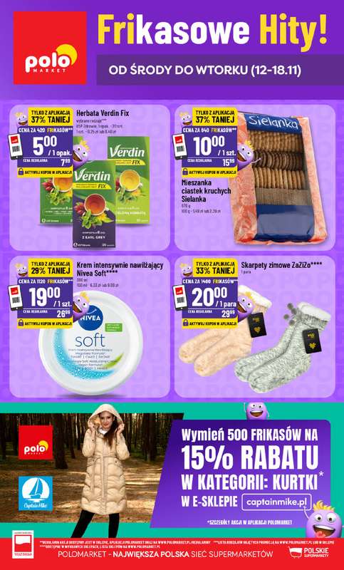 POLOmarket - gazetka promocyjna Frikasowy Katalog od środy 12.11 do wtorku 18.11