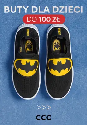 CCC - gazetka promocyjna Buty dla dzieci do 100 zł! od wtorku 11.11 do niedzieli 16.11