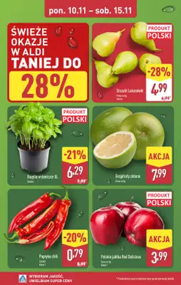 Aldi - gazetka promocyjna Farmer Aldik poleca! od poniedziałku 10.11 do soboty 15.11 - strona 6