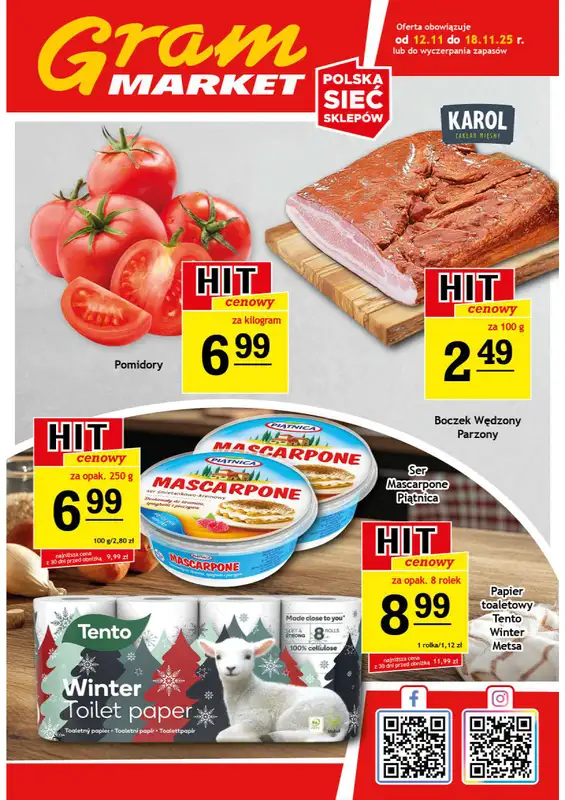 Gram Market - gazetka promocyjna Gazetka  