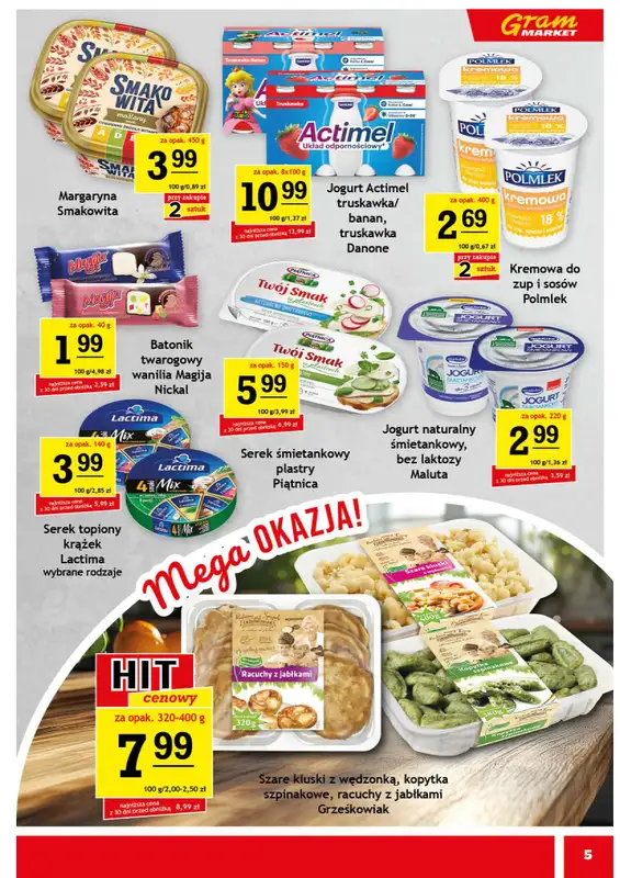 Gram Market - gazetka promocyjna Gazetka od środy 12.11 do wtorku 18.11 - strona 5