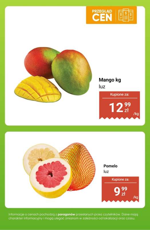 Dino - gazetka promocyjna Owoce i warzywa - przegląd cen od poniedziałku 10.11 do niedzieli 16.11 - strona 7