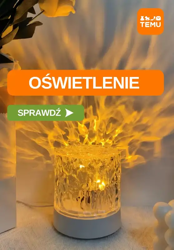Temu - gazetka promocyjna Oświetlenie do domu od niedzieli 09.11 