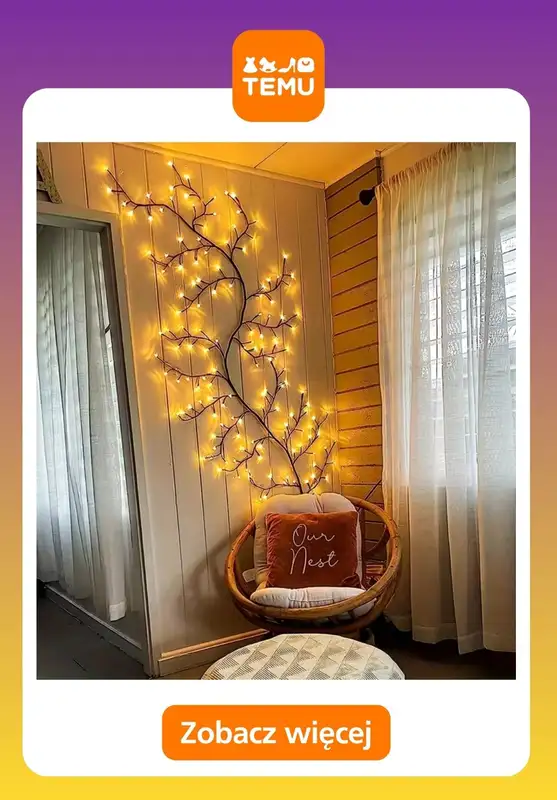 Temu - gazetka promocyjna Oświetlenie do domu od niedzieli 09.11  - strona 13