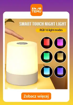 Temu - gazetka promocyjna Oświetlenie do domu od niedzieli 09.11  - strona 4