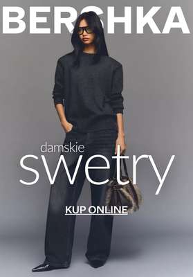 Bershka - gazetka promocyjna Swetry i kardigany damskie od poniedziałku 10.11 
