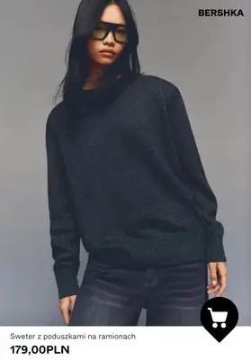 Bershka - gazetka promocyjna Swetry i kardigany damskie od poniedziałku 10.11  - strona 3