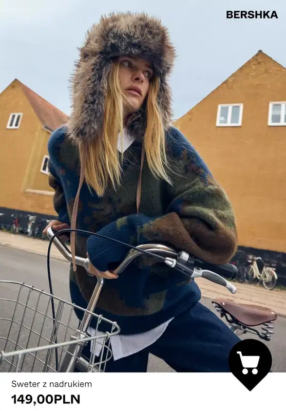 Bershka - gazetka promocyjna Swetry i kardigany damskie od poniedziałku 10.11  - strona 8