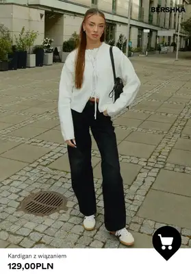 Bershka - gazetka promocyjna Swetry i kardigany damskie od poniedziałku 10.11  - strona 7