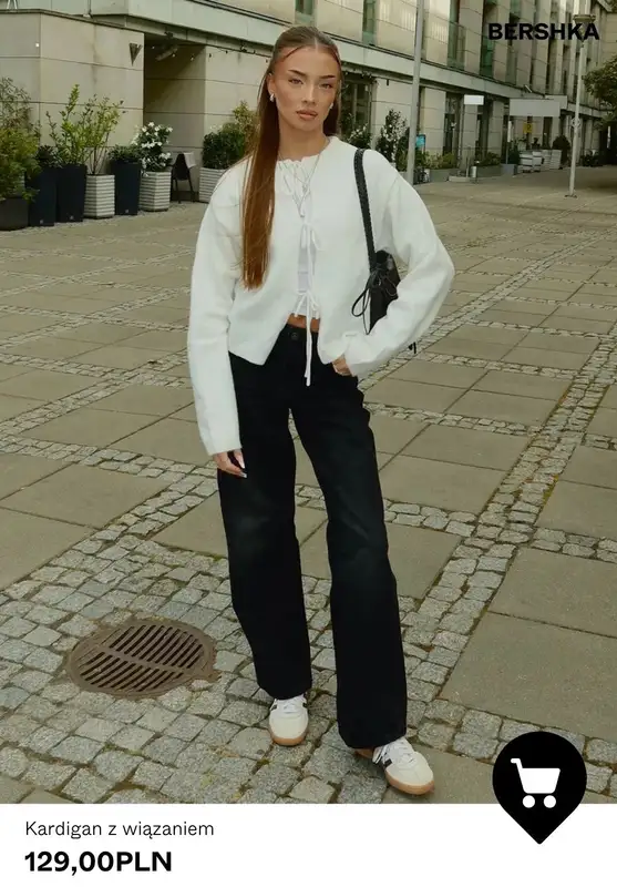 Bershka - gazetka promocyjna Swetry i kardigany damskie od poniedziałku 10.11  - strona 7