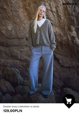 Bershka - gazetka promocyjna Swetry i kardigany damskie od poniedziałku 10.11  - strona 4