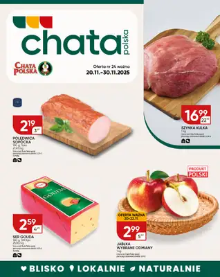 Chata Polska - gazetka promocyjna Gazetka od czwartku 20.11 do niedzieli 30.11