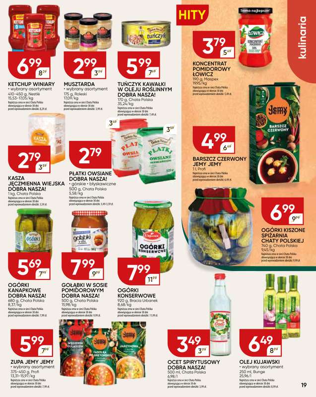 Chata Polska - gazetka promocyjna Gazetka od czwartku 20.11 do niedzieli 30.11 - strona 19