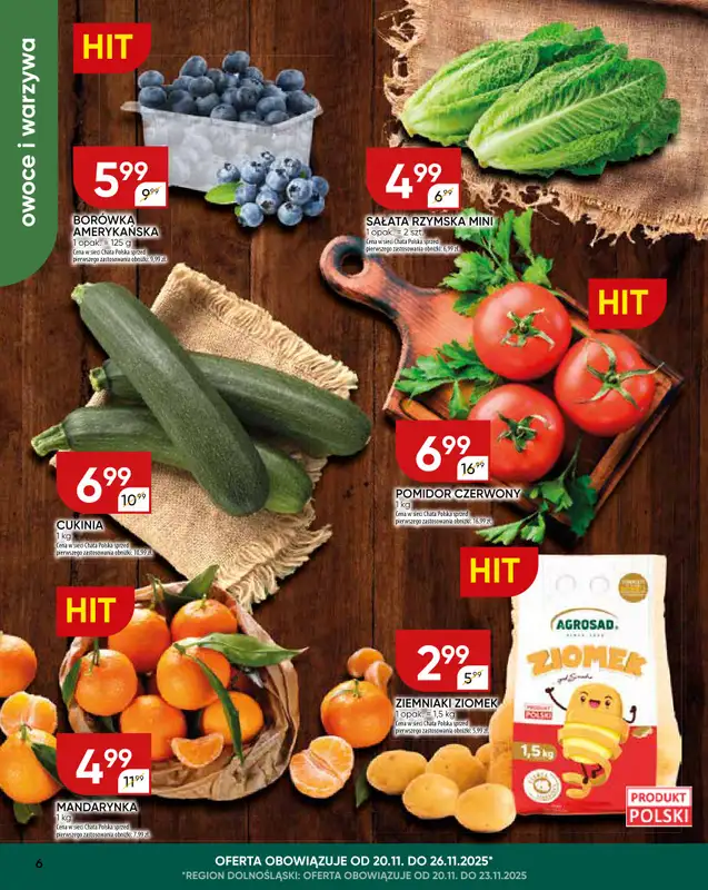 Chata Polska - gazetka promocyjna Gazetka od czwartku 20.11 do niedzieli 30.11 - strona 6