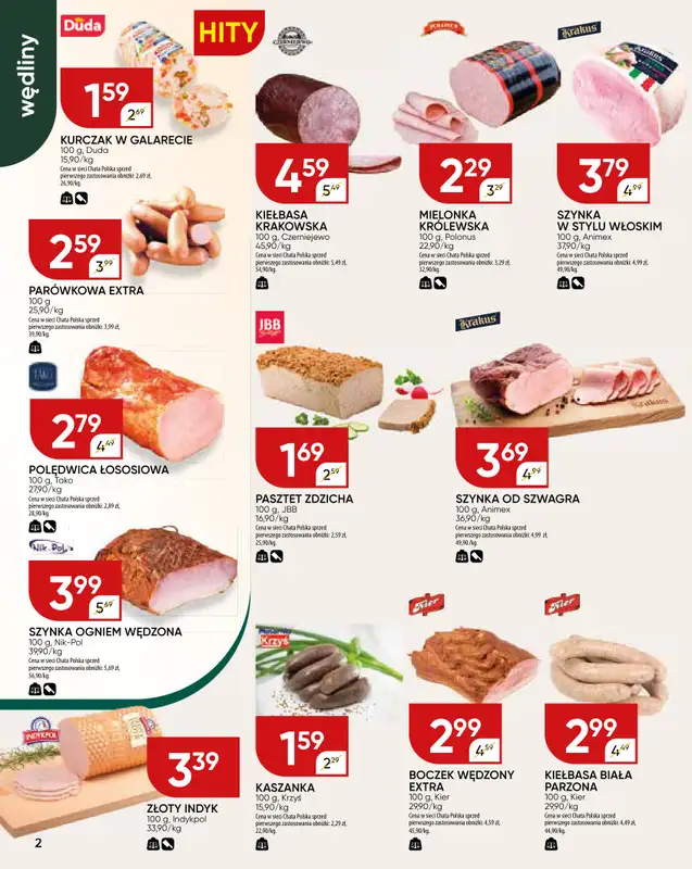 Chata Polska - gazetka promocyjna Gazetka od czwartku 20.11 do niedzieli 30.11 - strona 2