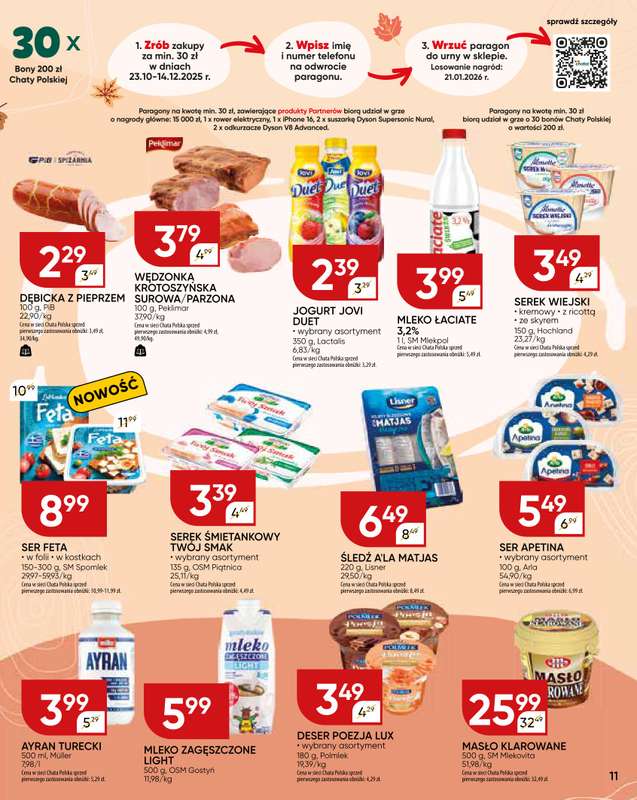 Chata Polska - gazetka promocyjna Gazetka od czwartku 20.11 do niedzieli 30.11 - strona 11