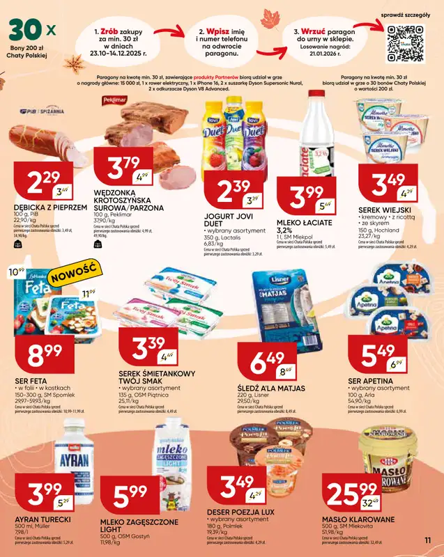 Chata Polska - gazetka promocyjna Gazetka od czwartku 20.11 do niedzieli 30.11 - strona 11