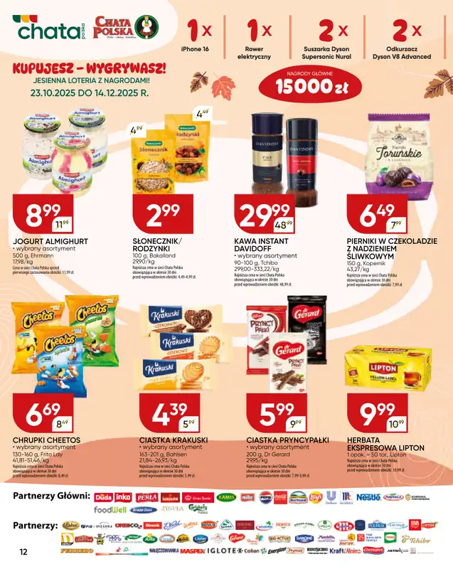 Chata Polska - gazetka promocyjna Gazetka od czwartku 20.11 do niedzieli 30.11 - strona 12